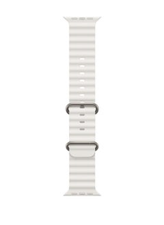 Generic Soft Silicone Ocean Band Compatible With Apple Watch Ultra Band 49mm,45mm,44mm,42mm For Men And Women High-Quality Adjustable Bands  - Image 1