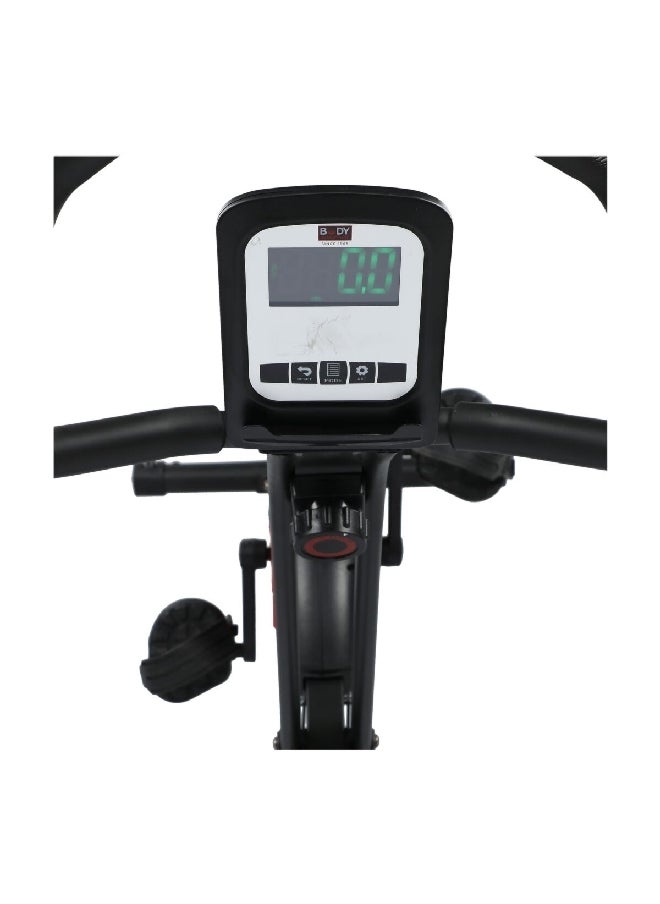 BODY SCULPTURE - 8-Level Tension Magnetic Foldable Exercise Bike Black and Red 65 x 46 x 120 cm BC-2929BR-H - Image 1