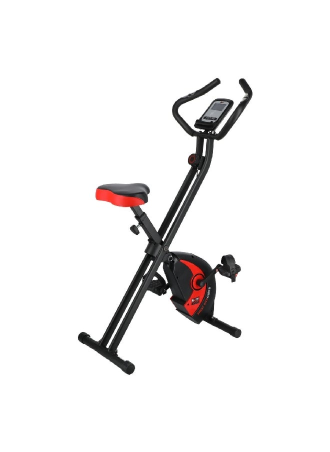 BODY SCULPTURE - 8-Level Tension Magnetic Foldable Exercise Bike Black and Red 65 x 46 x 120 cm BC-2929BR-H - Image 1