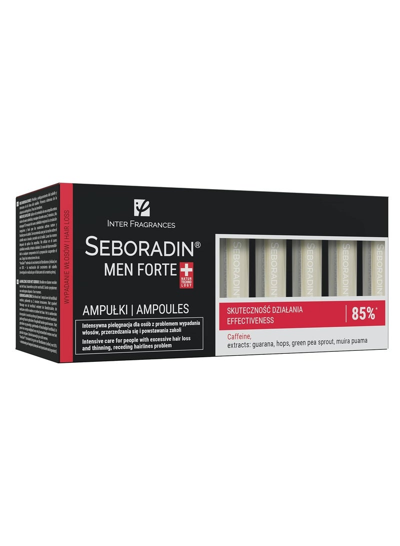 Seboradin Men Forte Ampoules 14X5.5 ml - Image 1