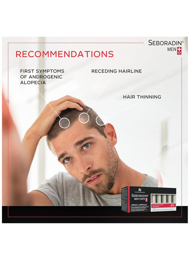 Seboradin Men Forte Ampoules 14X5.5 ml - Image 3