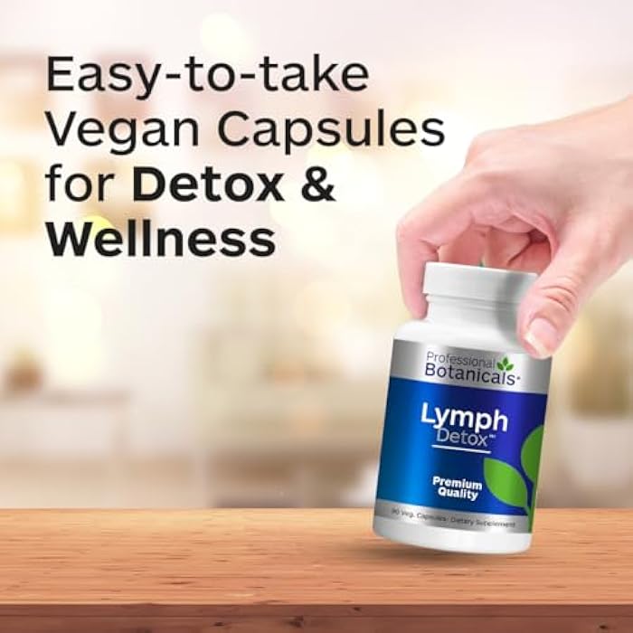 Professional Botanicals Lymph Detox – Clinically Formulated Lymphatic Drainage & Cleanse Support | Natural Herbal Detox Supplement for Lymphatic System Health - Image 4