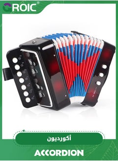GROIC Accordion, Kids Accordion with with 10 Keys Button Accordion Toy,Kids Accordion Instrument Toys,Educational Musical Instrument Toys  - Image 1