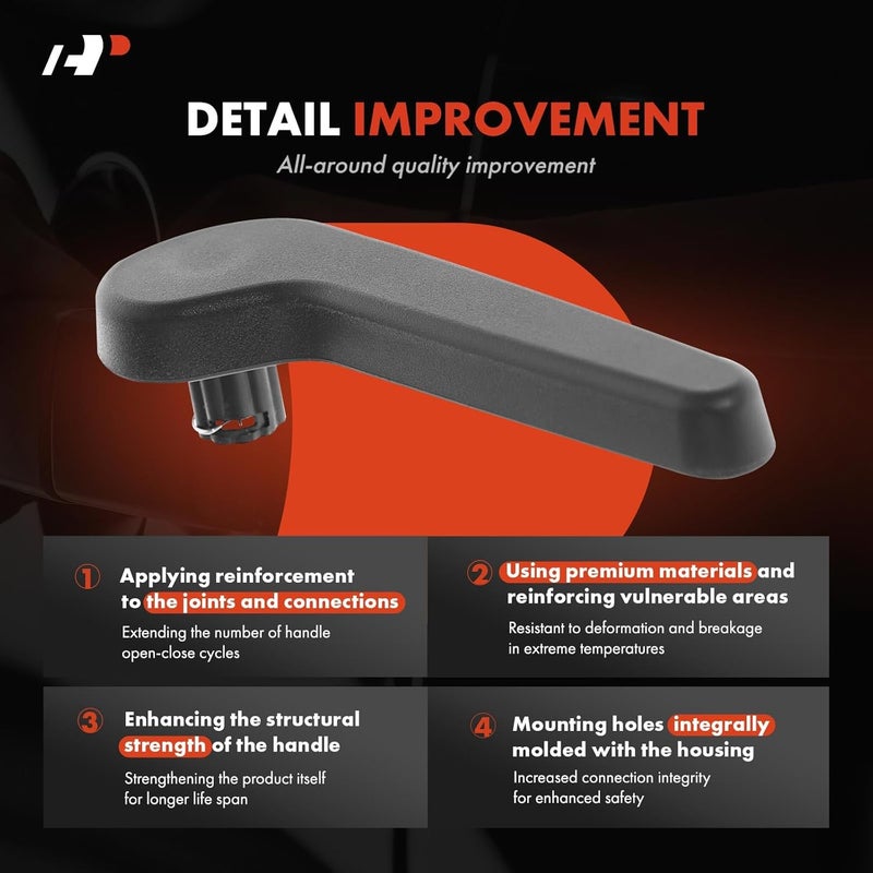 A-Premium Rear Left Driver Side Seat Recliner Handle - Image 3