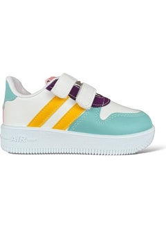 Liger Kids Sneaker Sports Shoes White - Aqua Green  - Image 1