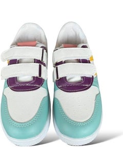 Liger Kids Sneaker Sports Shoes White - Aqua Green  - Image 5