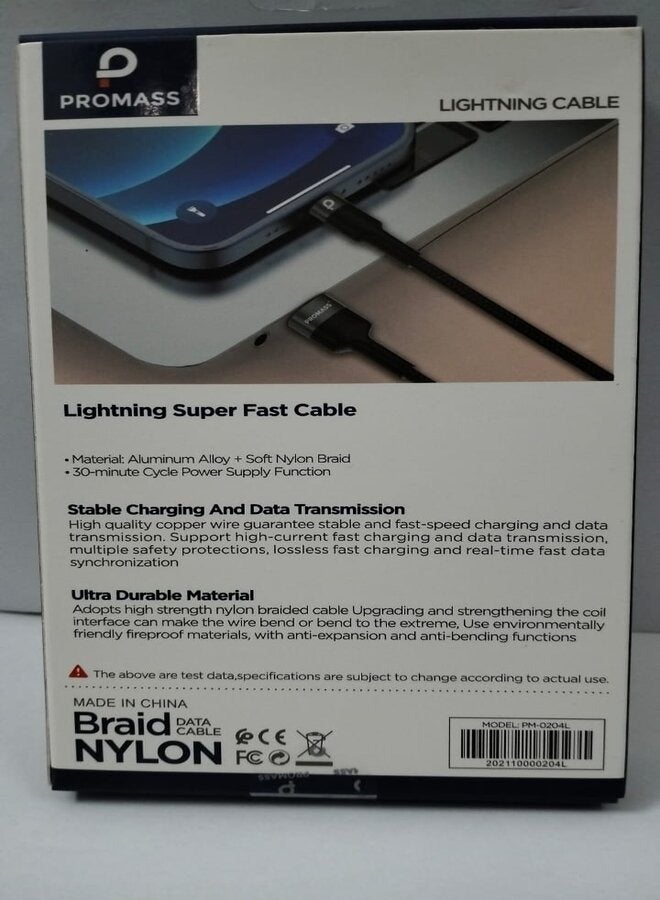 PROMASS Lightining Fast Data Cable - Image 3