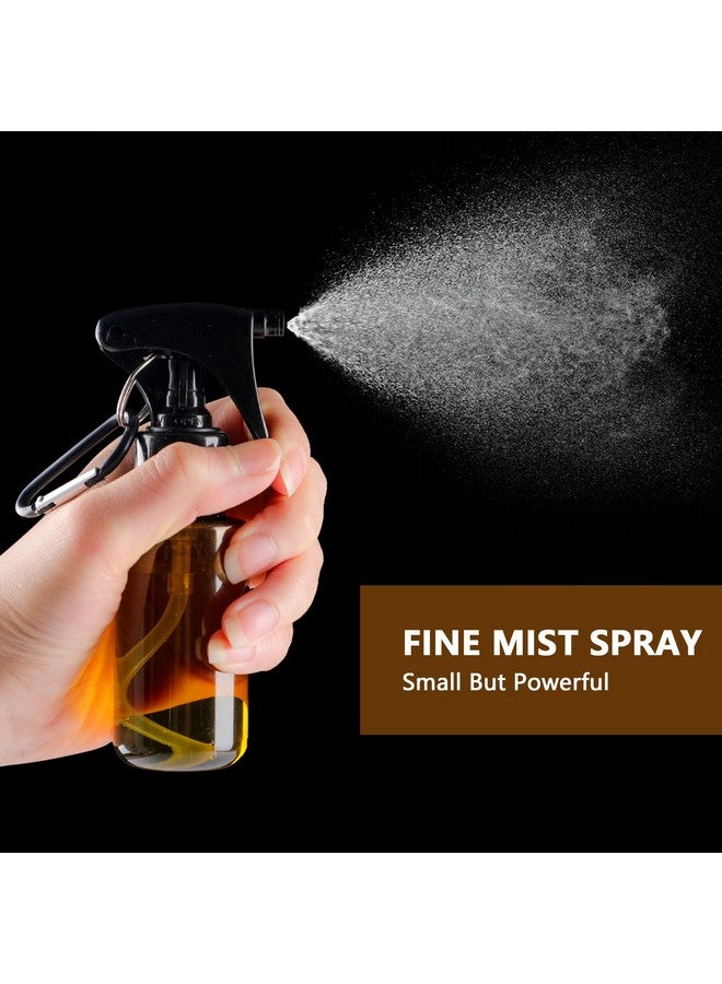 TANSHINE Small Spray Bottle 50Ml, Travel Size Mini Fine Mist Water Spray Bottles, Portable Hand Sanitiser Alcohol Spray Bottle, Plastic Refillable Empty Face Mister Spray Bottles With Clip, 5Pcs - Image 5