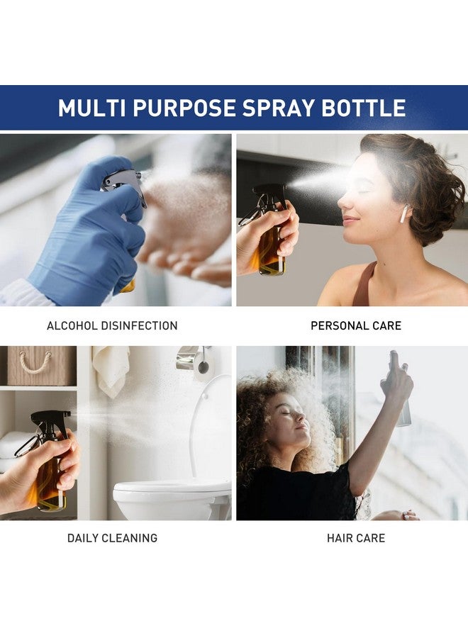 TANSHINE Small Spray Bottle 50Ml, Travel Size Mini Fine Mist Water Spray Bottles, Portable Hand Sanitiser Alcohol Spray Bottle, Plastic Refillable Empty Face Mister Spray Bottles With Clip, 5Pcs - Image 3