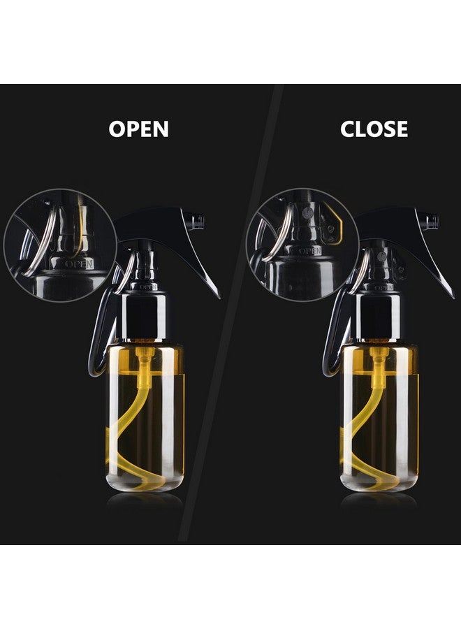 TANSHINE Small Spray Bottle 50Ml, Travel Size Mini Fine Mist Water Spray Bottles, Portable Hand Sanitiser Alcohol Spray Bottle, Plastic Refillable Empty Face Mister Spray Bottles With Clip, 5Pcs - Image 4