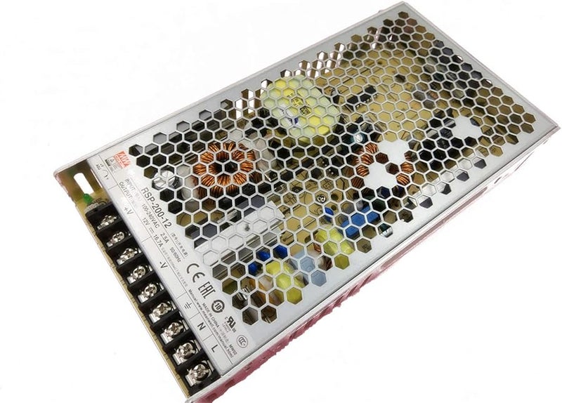 Meanwell RSP 200 12 Power Supply 200W 12V 16 7A Low Profile Switching - Image 2