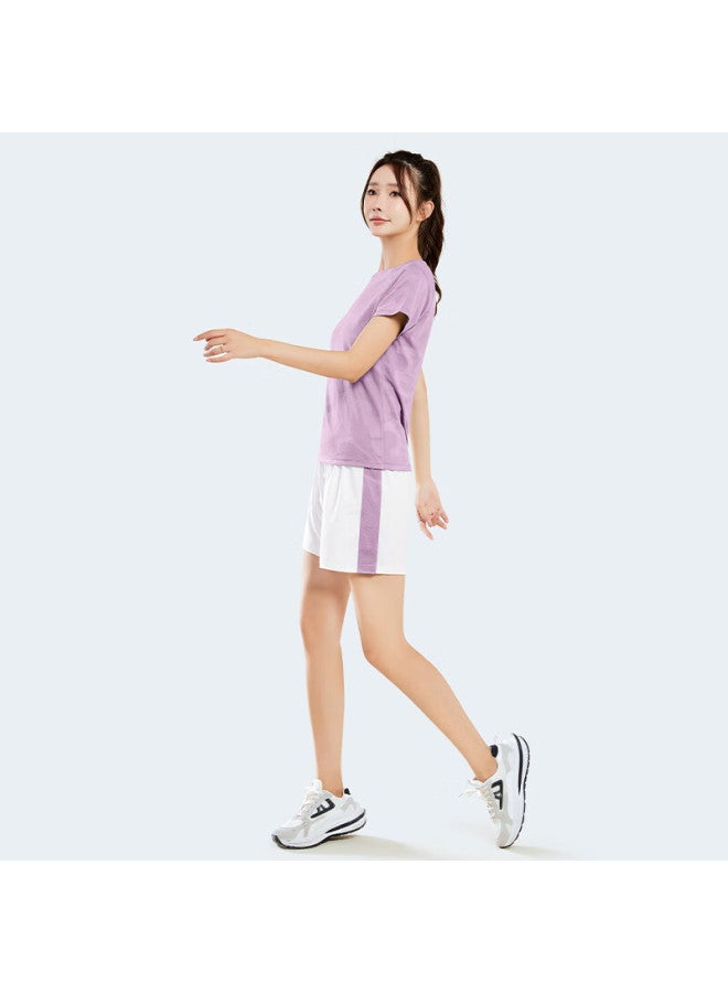 Fandimu Women's Sports Set For Spring And Summer, Breathable Yoga Fitness Wear, Outdoor Training Short And Long Sleeve Running Badminton Outfit - Image 3