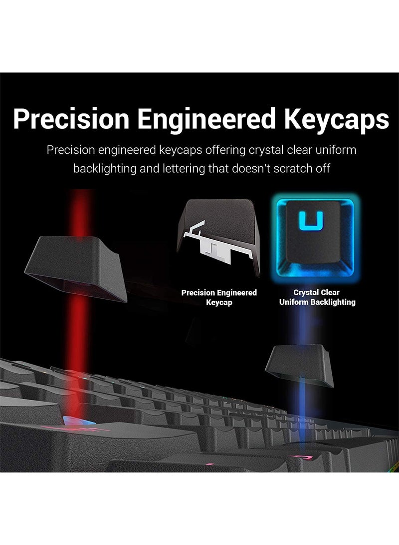 Mahmayi Mahmayi Am K552 Red Gaming Keyboard  - Image 5