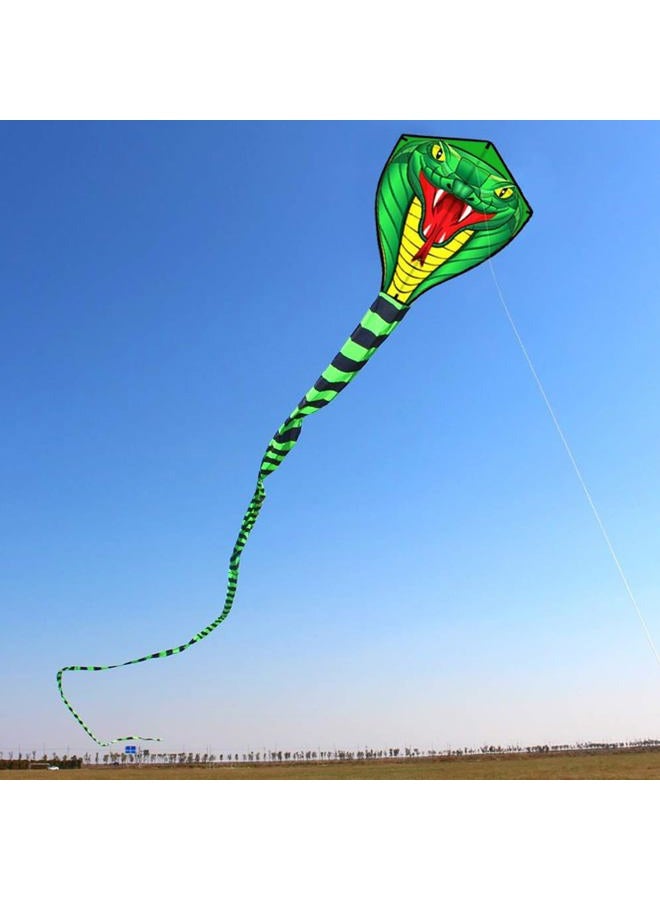 Hengda Kite for Kids 26.2Ft Large Power Cobra Snake Kites with Flying Line Outdoor Fun Sports Kite - Image 2