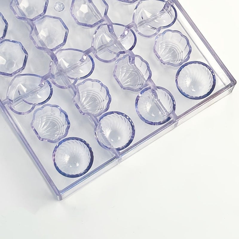 32 Cavity Chocolate Mold Set For Fondant Candy And DIY Baking Resin Crafts CC0097 - Image 4