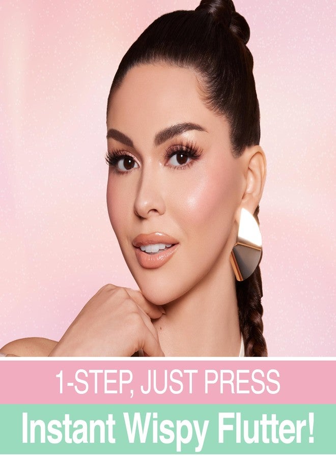 Ardell Press On Lashes Pre-Mapped DIY Lash Clusters - Wispies Volume, Pre-Glued Underlash, Natural Look False Eyelashes, Eyelash Extensions - Image 2