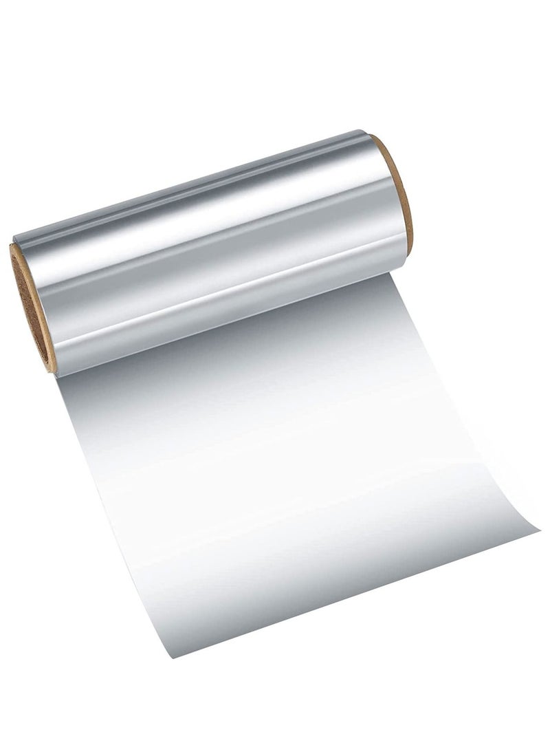 Excefore - Hair Foil 30Mx10CM Aluminium Foil Hair Foils for Highlighting, Silver Hair Tinfoil Foil, Hair Foil Roll Tool for Coloring, Hairdressing, Modeling, Hair Salon - Image 1