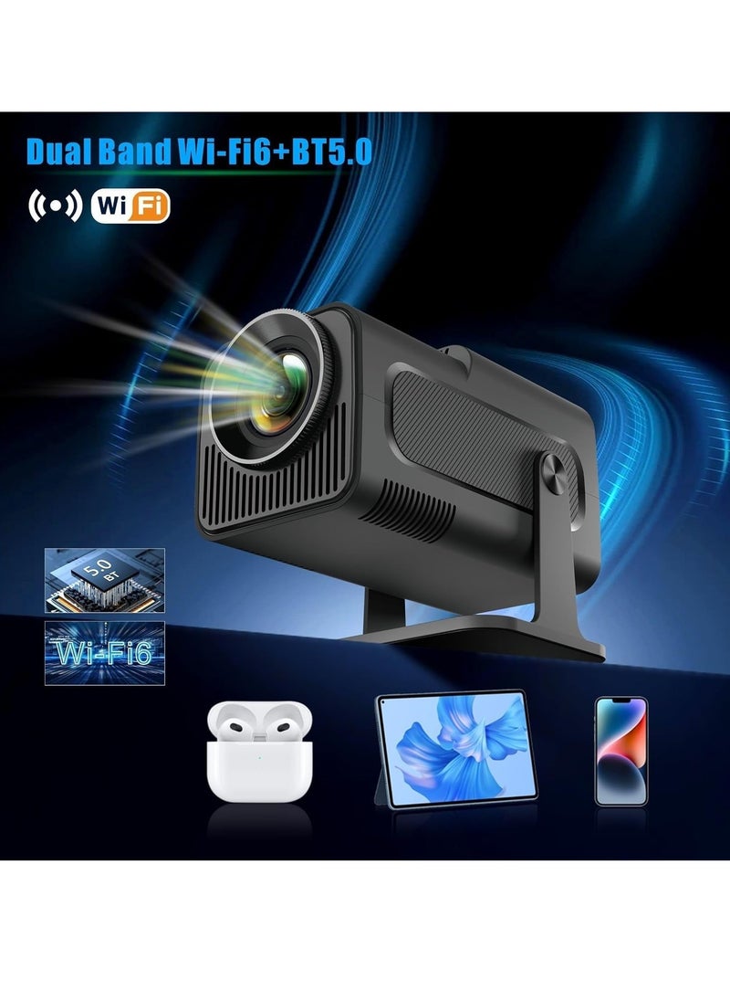 Generic - Mini portable Ultra HD High Dynamic Range Projector Plus  Game controller home projector - Image 1