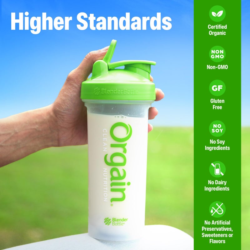 Orgain Organic Vegan Protein Powder, Vanilla Bean - 21g Plant Protein, 5g Prebiotic Fiber, Low Carb, No Lactose Ingredients, No Added Sugar, Non-GMO, For Shakes & Smoothies, 10 Travel Packs - Image 4