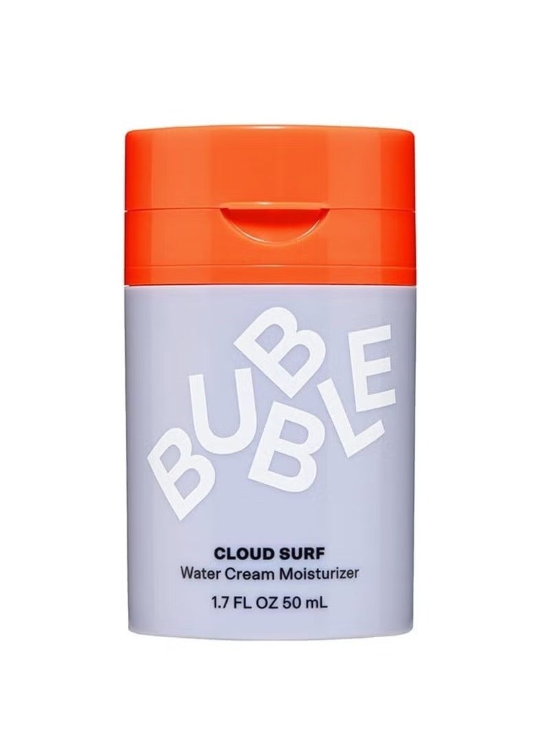 Bubble Skincare Cloud Surf Water Cream Face Moisturizer - Hydrating & Mattifying Moisturizer to Help Rebalance Oils and Minimize Pores with Celery Seed Extract - Suitable for Sensitive Skin (50ml) - Image 1