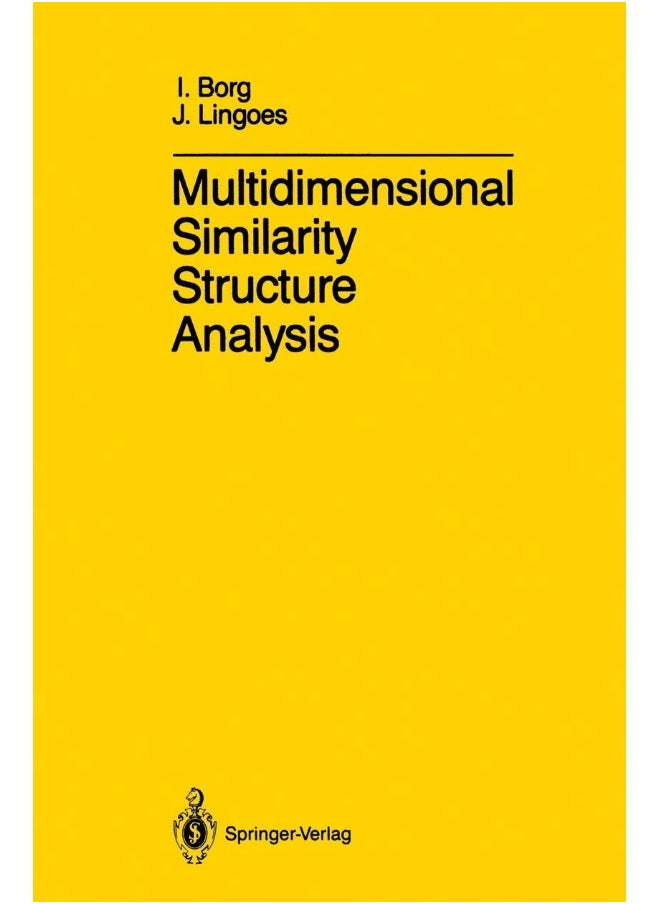 Multidimensional Similarity Structure Analysis 