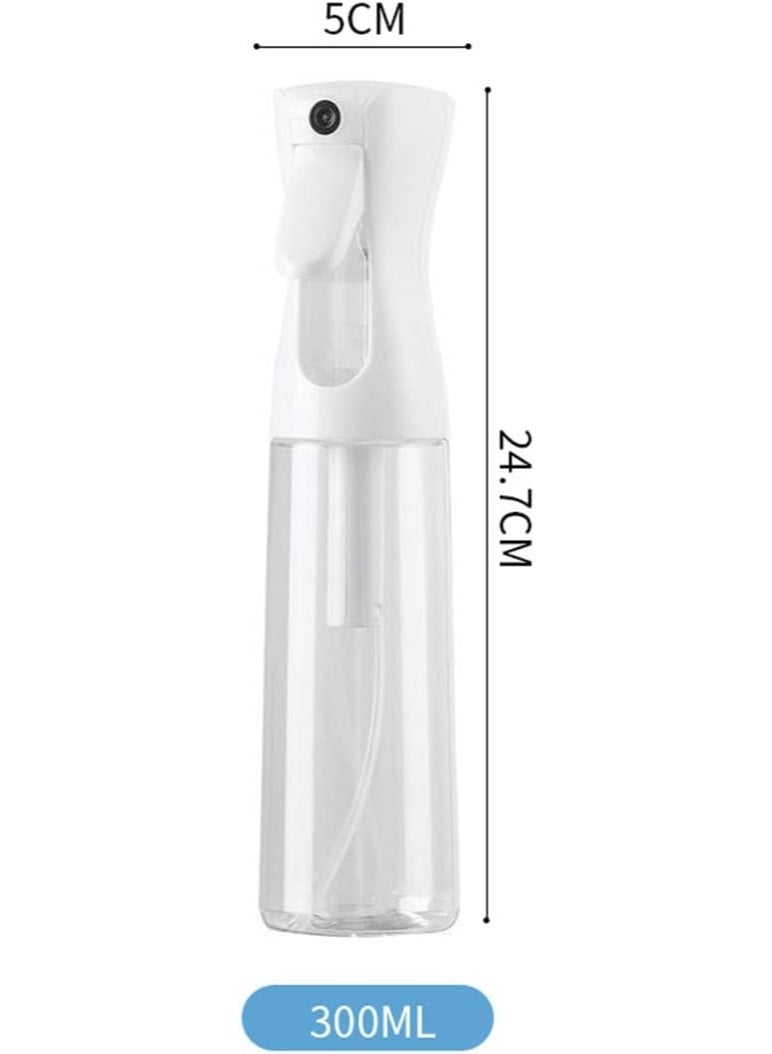 Luxoraq 1 Pc 300ML CONTINUOUS SPRAY BOTTLE Fine Mist Spray Bottle HAIR SPRAY Bottle Plant Mister Water Spray Bottle Barber Salon Sprayer Refillable Leak Proof Cleaning Bottle - Image 2