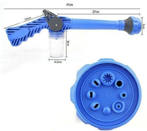 Divik Divik 8 Function High Pressure Spray Car Wash Snow Foam Water Gun with Liquid Dispenser Tank 1Pcs  - Image 4
