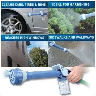 Divik Divik 8 Function High Pressure Spray Car Wash Snow Foam Water Gun with Liquid Dispenser Tank 1Pcs  - Image 5