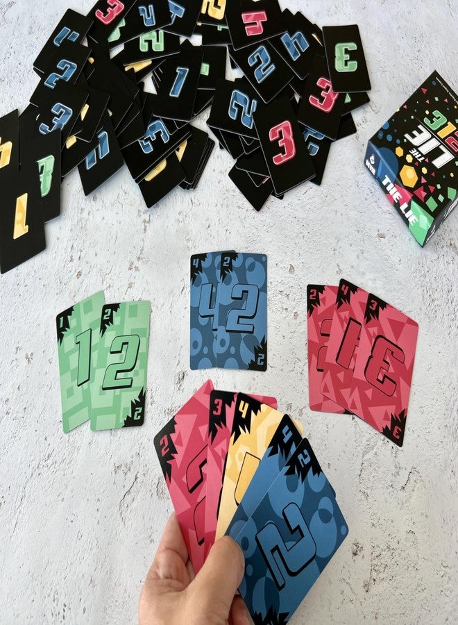 Devir - The Lie Card Game, Fast-Paced Family Bluffing & Number Strategy Game, Party Card Game with Hidden Information for Families, Friends, Ages 8+, 2–6 Players, 20 Playtime, Multi-Language - Image 5