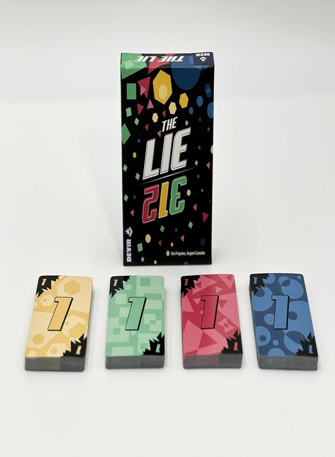 Devir - The Lie Card Game, Fast-Paced Family Bluffing & Number Strategy Game, Party Card Game with Hidden Information for Families, Friends, Ages 8+, 2–6 Players, 20 Playtime, Multi-Language - Image 3