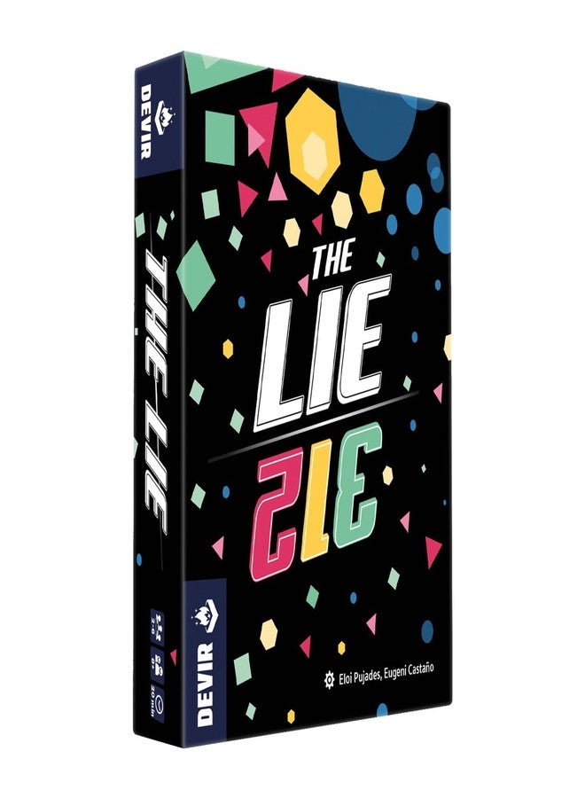 Devir - The Lie Card Game, Fast-Paced Family Bluffing & Number Strategy Game, Party Card Game with Hidden Information for Families, Friends, Ages 8+, 2–6 Players, 20 Playtime, Multi-Language - Image 1