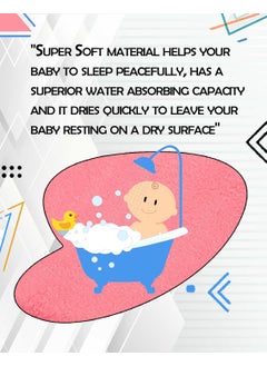 BTfash BTfash Baby Waterproof Reusable Super Soft Fast Drying Mattress Protector Medium Dark red  - Image 5