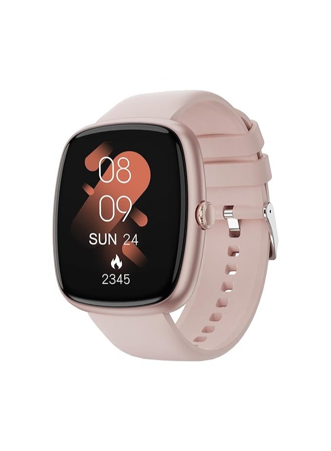 TIMEX iConnect Calling Ace+ 1.83"(4.6 cm) 3D UI Display with Functional Crown and BT Calling Smartwatch for Unisex - TWIXW1501T - Image 1
