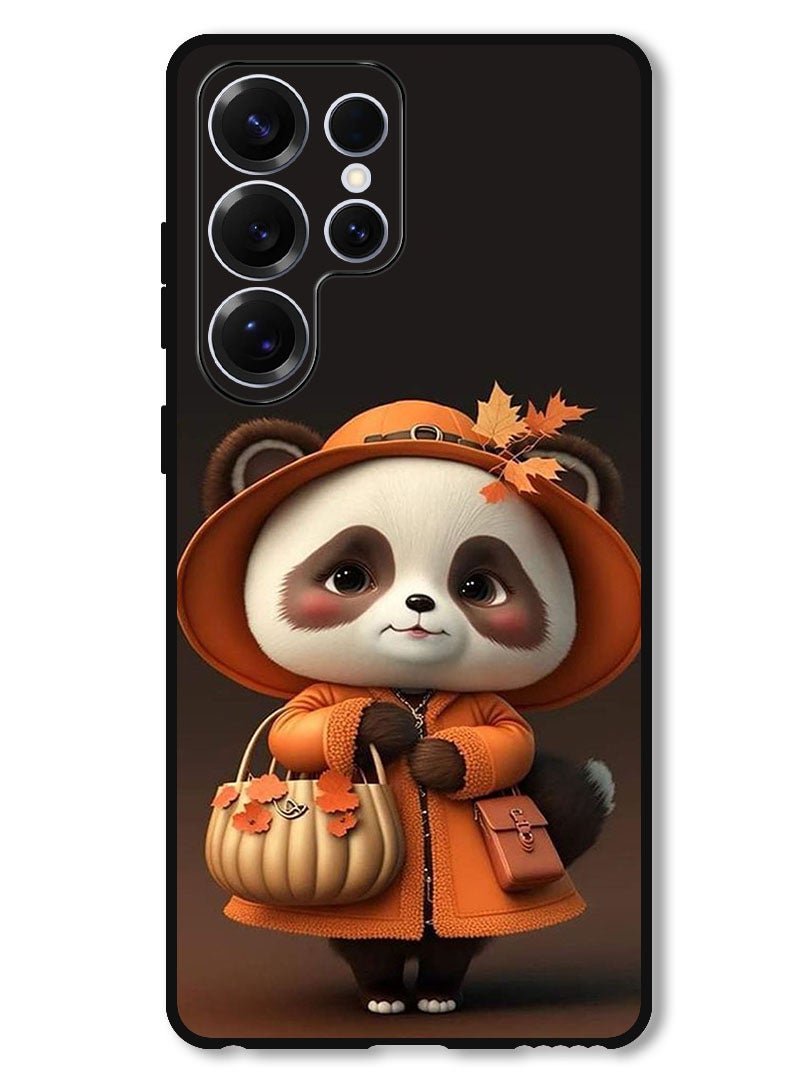 Theodor Protective Case Anti Scratch Shock Proof Bumper Cover For Samsung Galaxy S25 Ultra Panda Lady - Image 1
