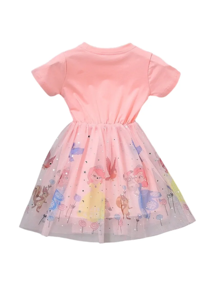 D'Daniela D' Daniela - Elsa Enchanted Tulle Dress - Pink