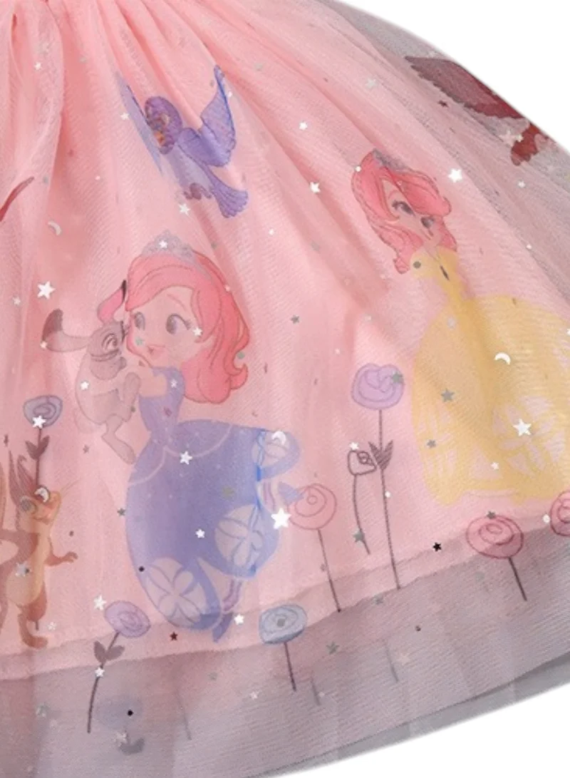 D'Daniela Pink Character Dress