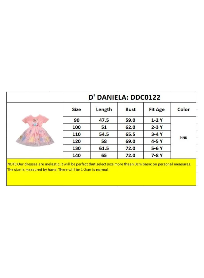 D'Daniela Pink Character Dress