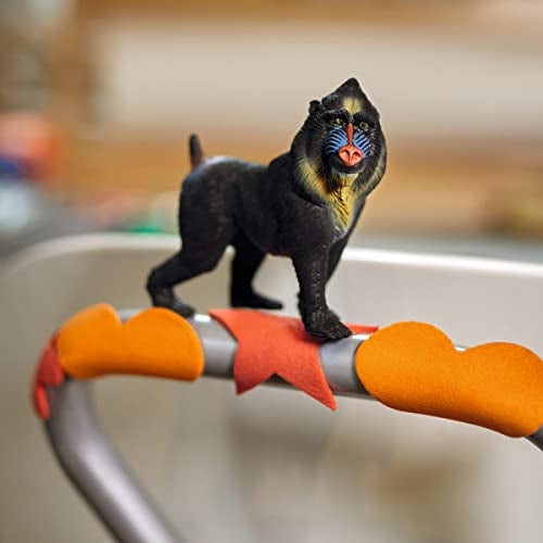 Schleich Wild Life Realistic Mandrill Monkey Figurine Authentic and Highly Detailed Wild Animal Toy Durable for Education and Fun Play for Kids Perfect for Boys and Girls Ages 3 - Image 3