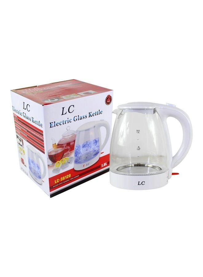 ال سي غلاية زجاجية كهربائية – 1.8 لتر بقوة 2200 واط - Image 1