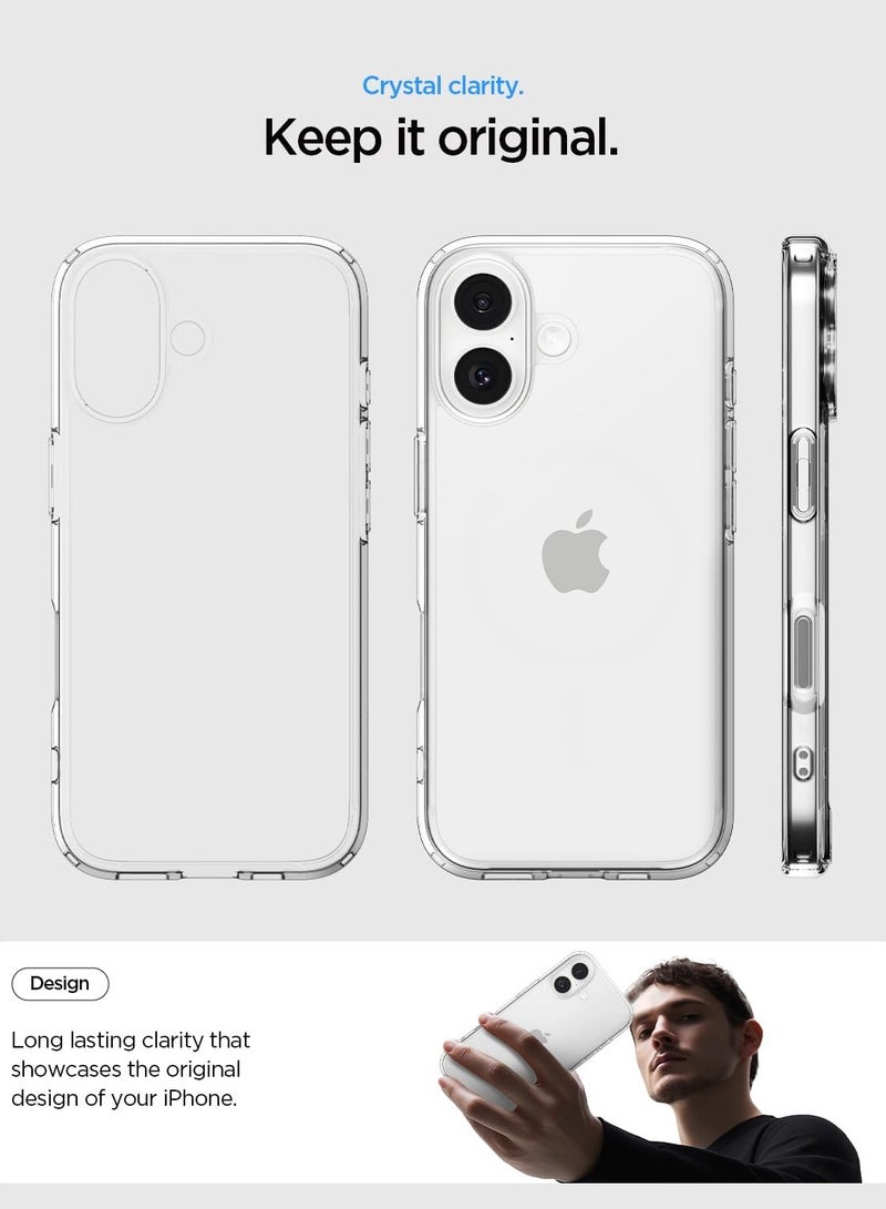 Spigen Ultra Hybrid iPhone 17 Case Cover (2025) - Crystal Clear - Image 4