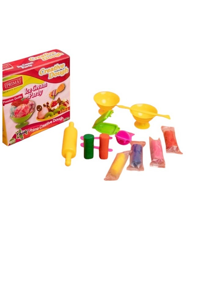 بريما مجموعة لعب عجينة تشكيل الأطفال، طين بلاستيسين فاخر مع طين ربط وقوالب