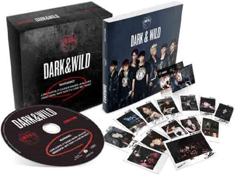 Bighit BTS Dark & Wild 1st Album with CD, Photobook, and Extra Photocards - Image 3