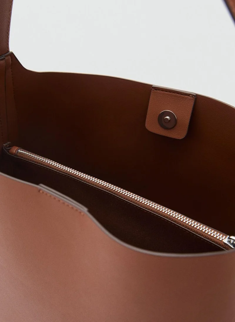 مانجو Shopper Bag With Buckle