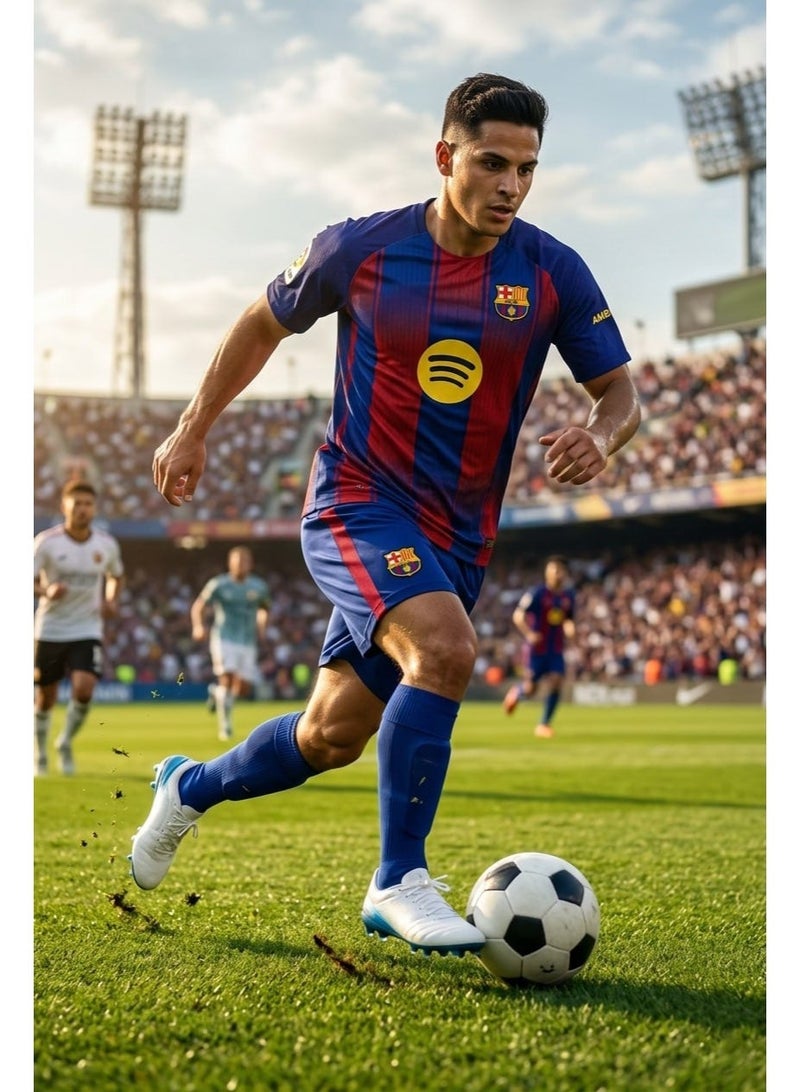 FC Barcelona Adult Football Jersey Set – Lamine Yamal #10, Breathable Soccer Kit with Shorts, Blaugrana Home Fan Edition - Image 4