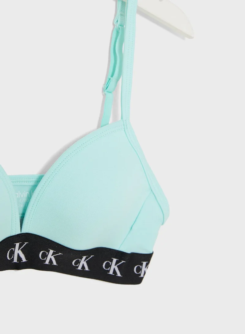 CALVIN KLEIN Youth Triangle Bra