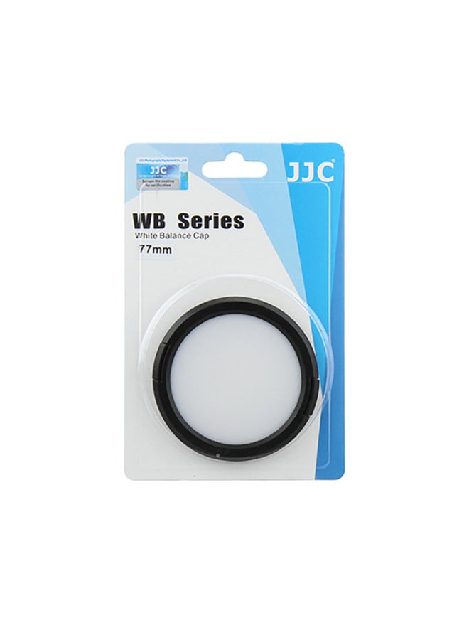 JJC Micro SLR Camera Professional White Balance Lens Cover 49 67 77 White Cover Accurate Test Exposure Tuning White Balance-Color:WB-62MM  - Image 5
