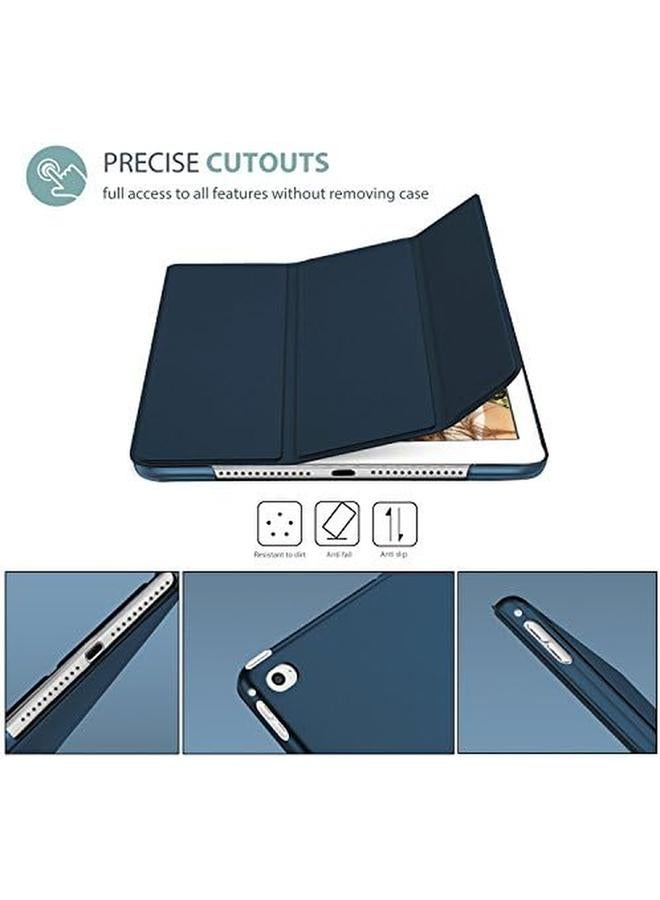 Procases Ipad Mini 4 Case Ultra Slim Lightweight Stand Case With Translucent Frosted Back Smart Cover For 2015 Apple Ipad Mini 4 4Th Generation Ipad Mini Mini4 Navy - Image 2