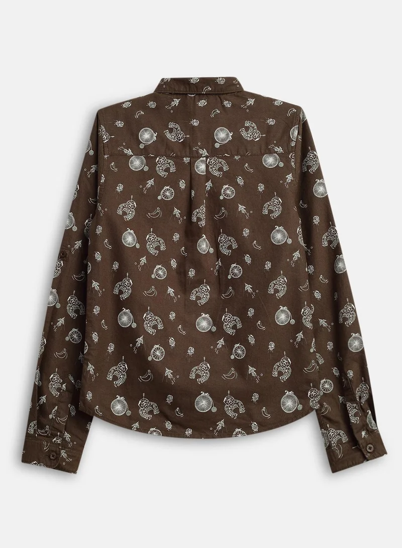 ليل بيكس قميص مطبوع للأولاد