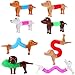 Limpskys Dog pop Tubes fidgets Sensory Toys for Kids with AutismFidget Toys for ToddlersToddler Fidget Toys prizes for Kids Classroom4 Pack Dog - Image 2