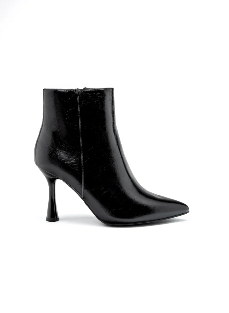 باتا بوت كاحل بكعب رفيع مدبب